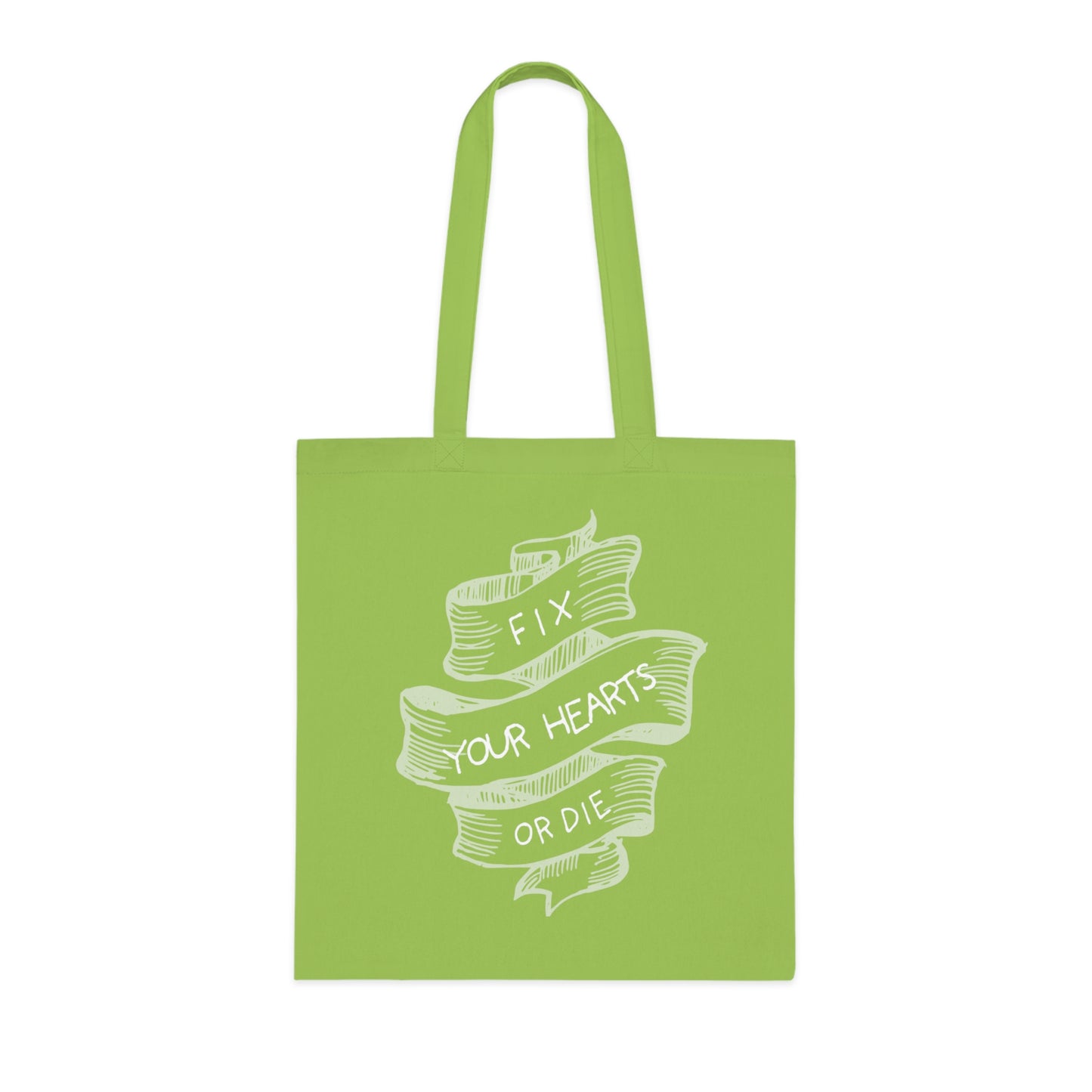 Fix your hearts Cotton Tote Bag