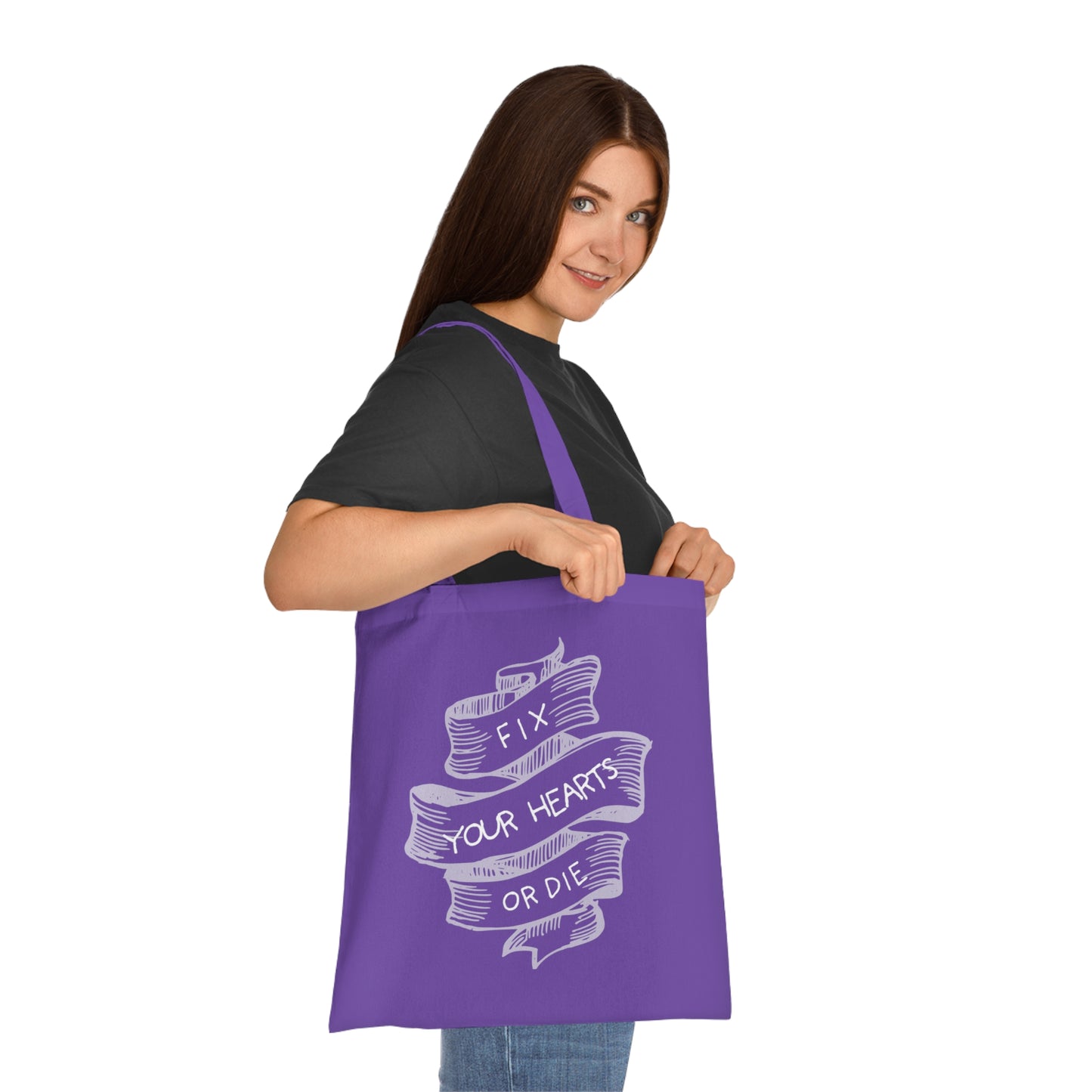 Fix your hearts Cotton Tote Bag