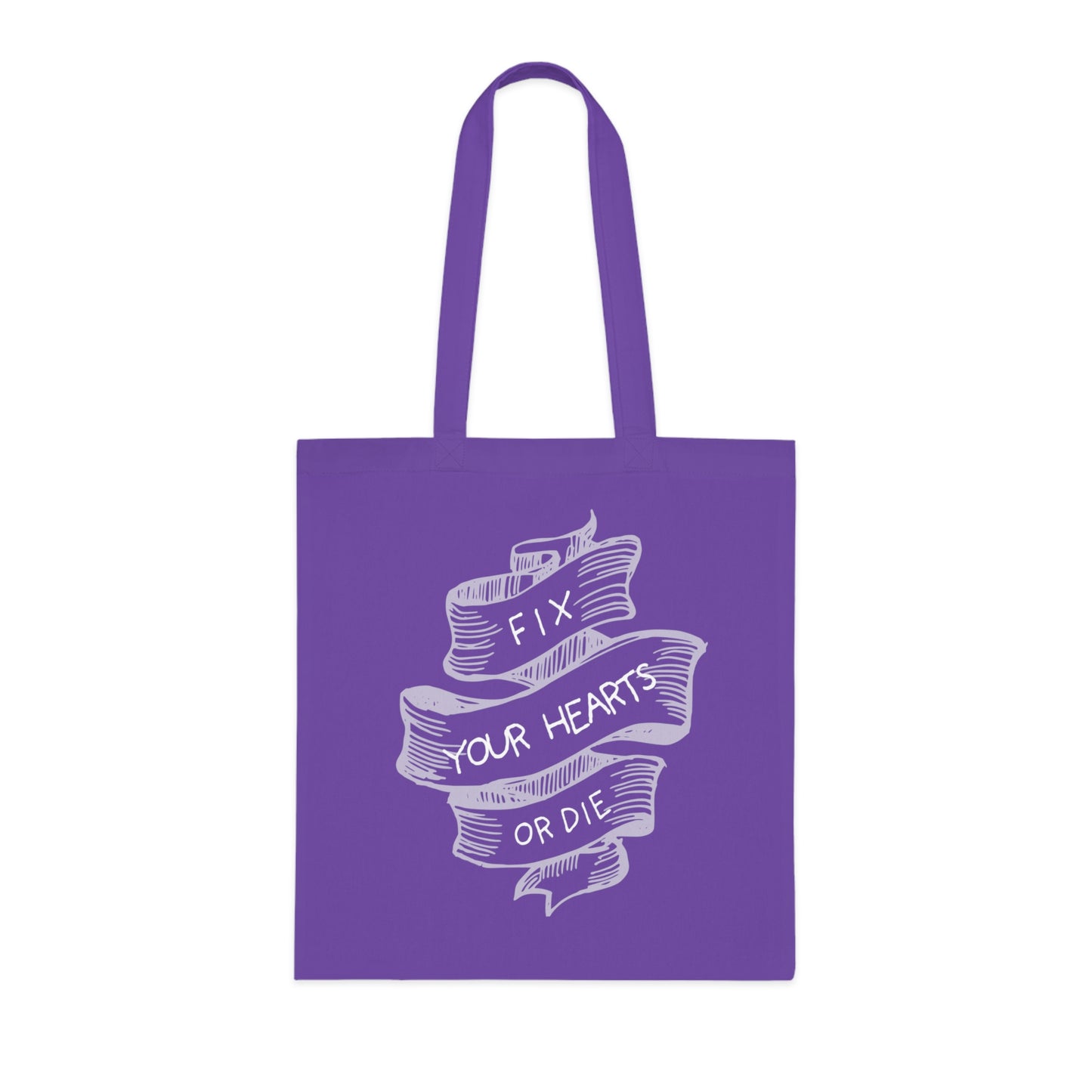Fix your hearts Cotton Tote Bag