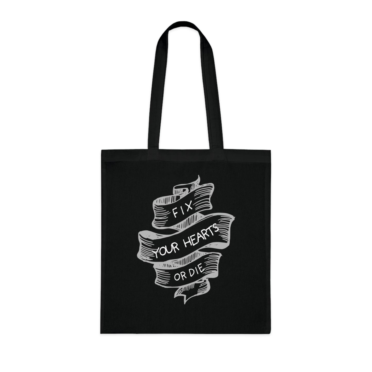 Fix your hearts Cotton Tote Bag