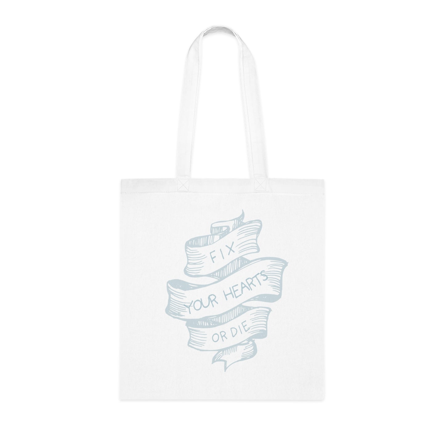 Fix your hearts Cotton Tote Bag
