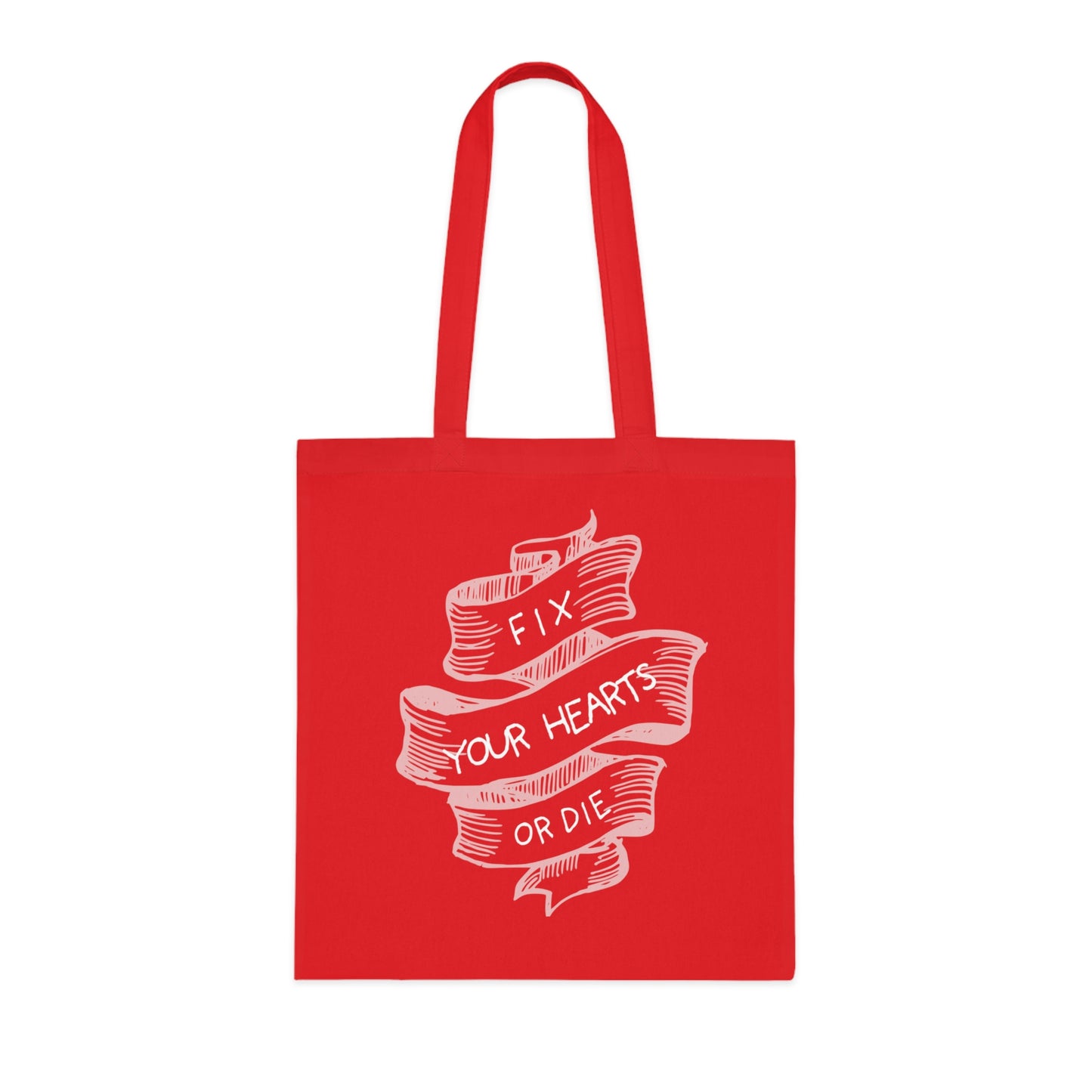 Fix your hearts Cotton Tote Bag