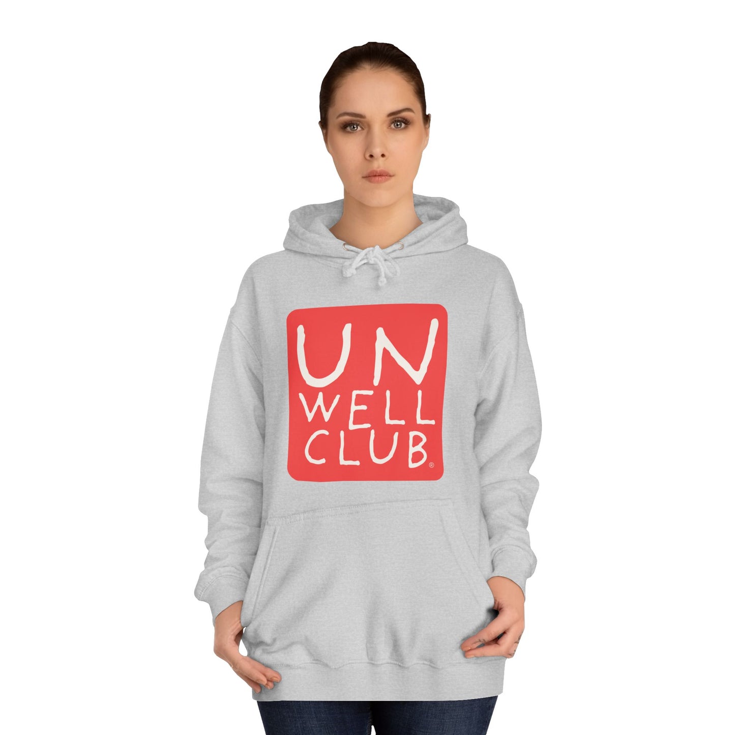 Unwell club hoodie - original red